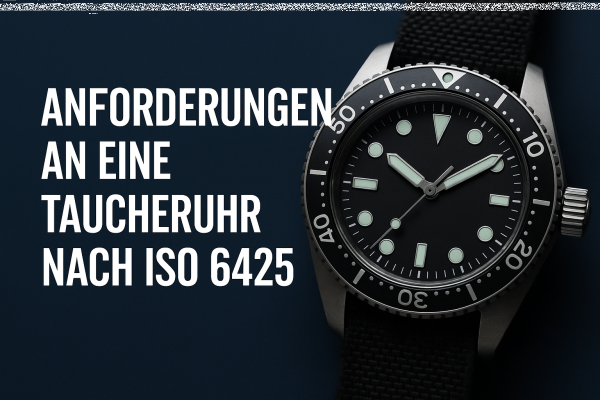 Anforderungen an eine Taucheruhr nach ISO 6425 -  Anforderungen an eine Taucheruhr nach ISO 6425 – Das musst du wissen