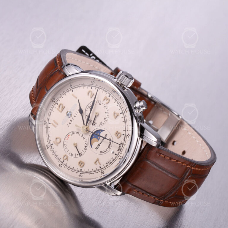 Zeppelin LZ121 Mediterranée Tag-Datum Mondphase...