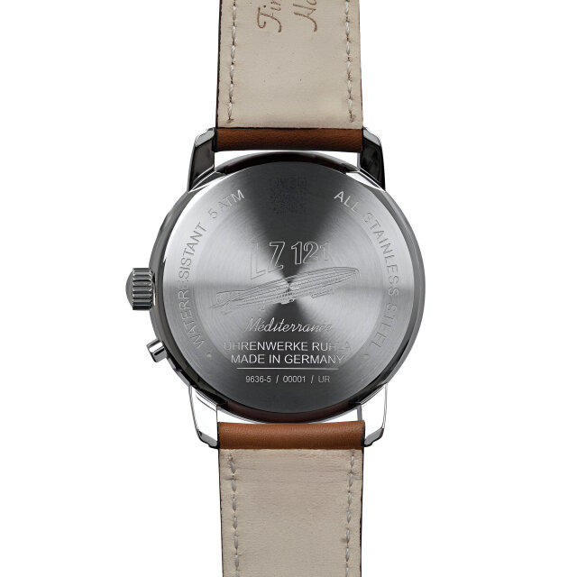 Zeppelin LZ121 Mediterranée Tag-Datum Mondphase 9636-5 Creme