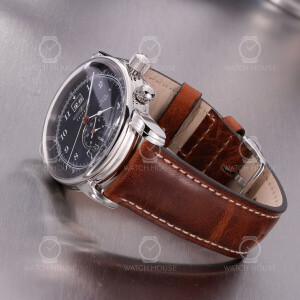 Zeppelin LZ126 Los Angeles 8644-3 Dual Time Mens Wristwatch