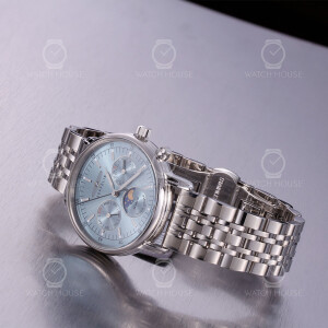 Zeppelin LZ14 Marine 8637M-3 Pastellblaue Vollkalender Mondphase