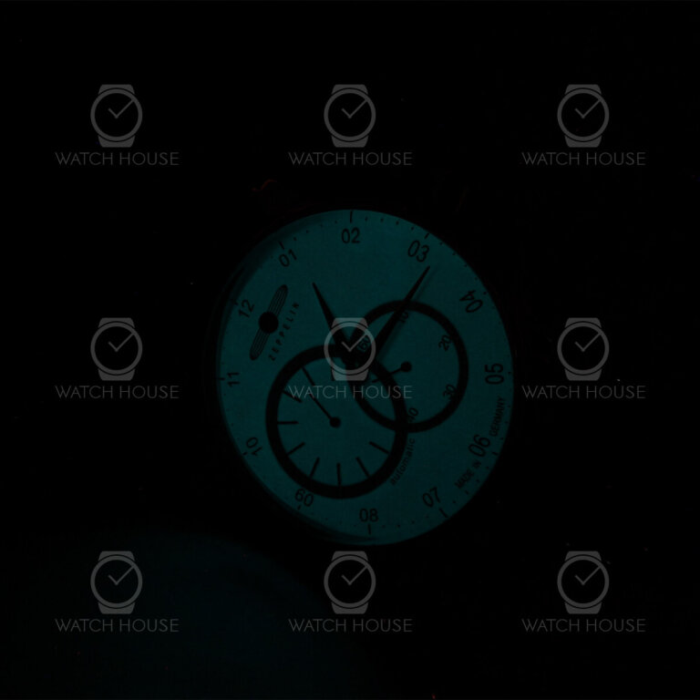 Zeppelin New Captains Automatikuhr 8662-5 mit Leuchtzifferblatt