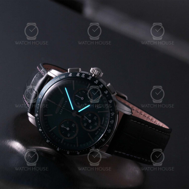 Zeppelin New York 8878-3 Chrono-Kaliber 6S20 Navy-Blau