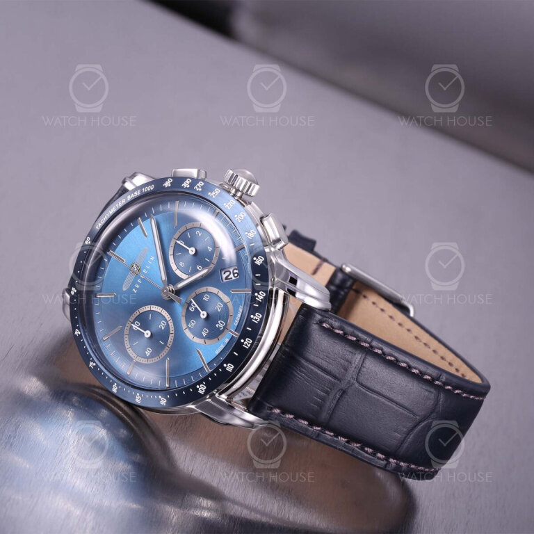 Zeppelin New York 8878-3 Chrono-Kaliber 6S20 Navy-Blau