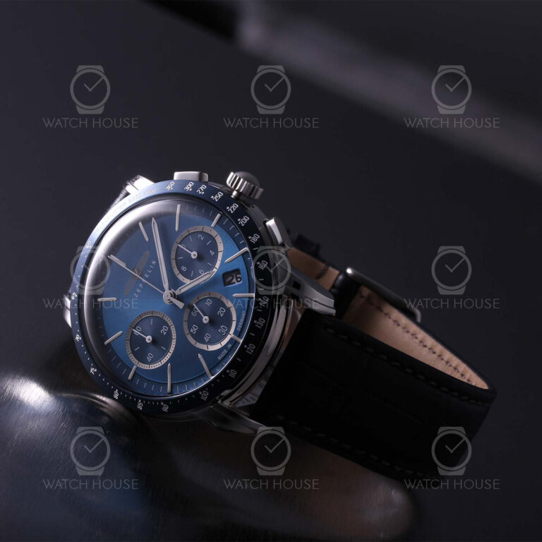 Zeppelin New York 8878-3 Chrono-Kaliber 6S20 Navy-Blau