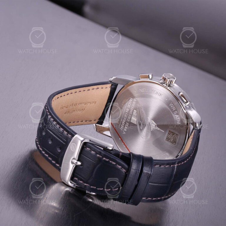 Zeppelin New York 8878-3 Chrono-Kaliber 6S20 Navy-Blau