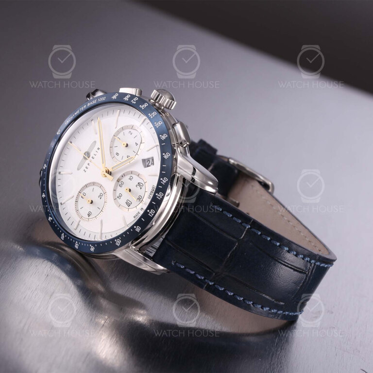 Zeppelin New York 8878-3 Chrono-Kaliber 6S20 Silber