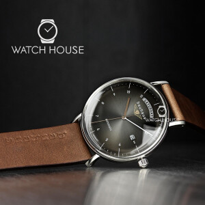 Bauhaus 2162-2 Herren Armbanduhr Automatik mit Day Date