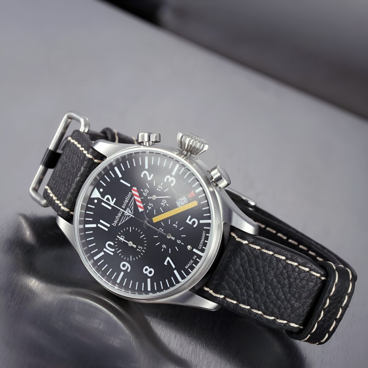 Bauhaus Aviation 2788-5 Flieger-Chronograph 5030.D