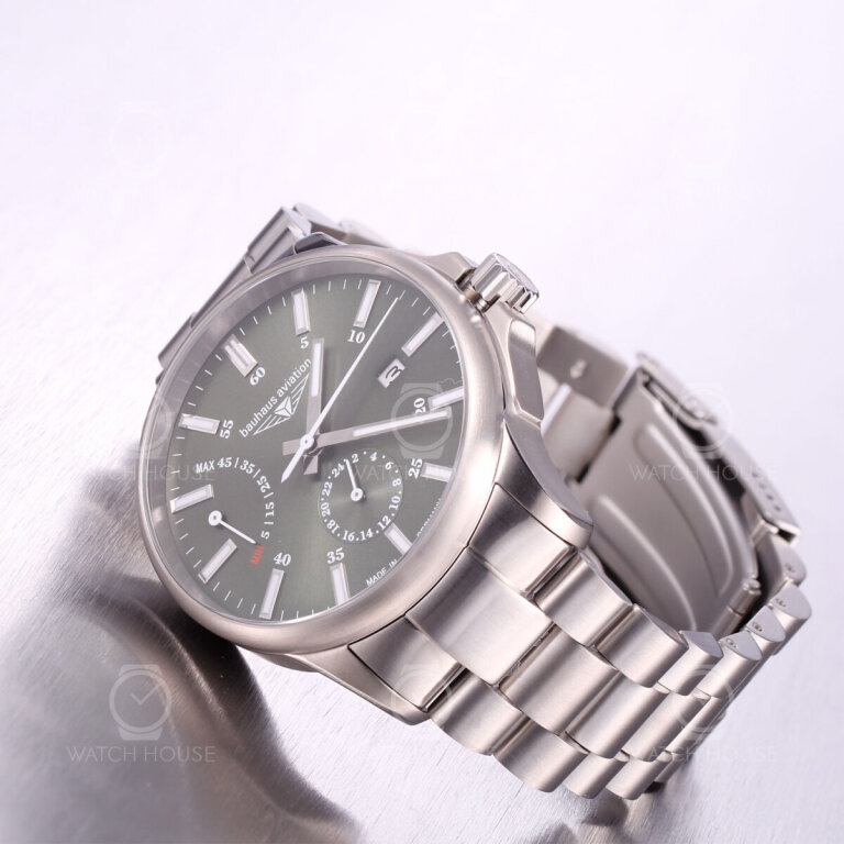 Bauhaus Aviation 2860M-4 Titan Flieger Automatikuhr