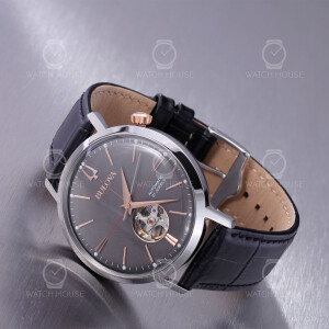 Bulova 98A187 Aerojet Men Automatic Watch in Grey