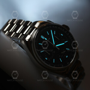 Bulova Archiv Serie 96K111 Lunar Pilot Chronograph Schwarz