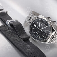 Bulova Archiv Serie 96K111 Lunar Pilot Chronograph Schwarz