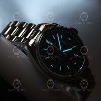 Bulova Archiv Serie 96K111 Lunar Pilot Chronograph Schwarz