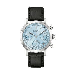 Bulova Classic Collection Chronograph 96B456 Hellblau