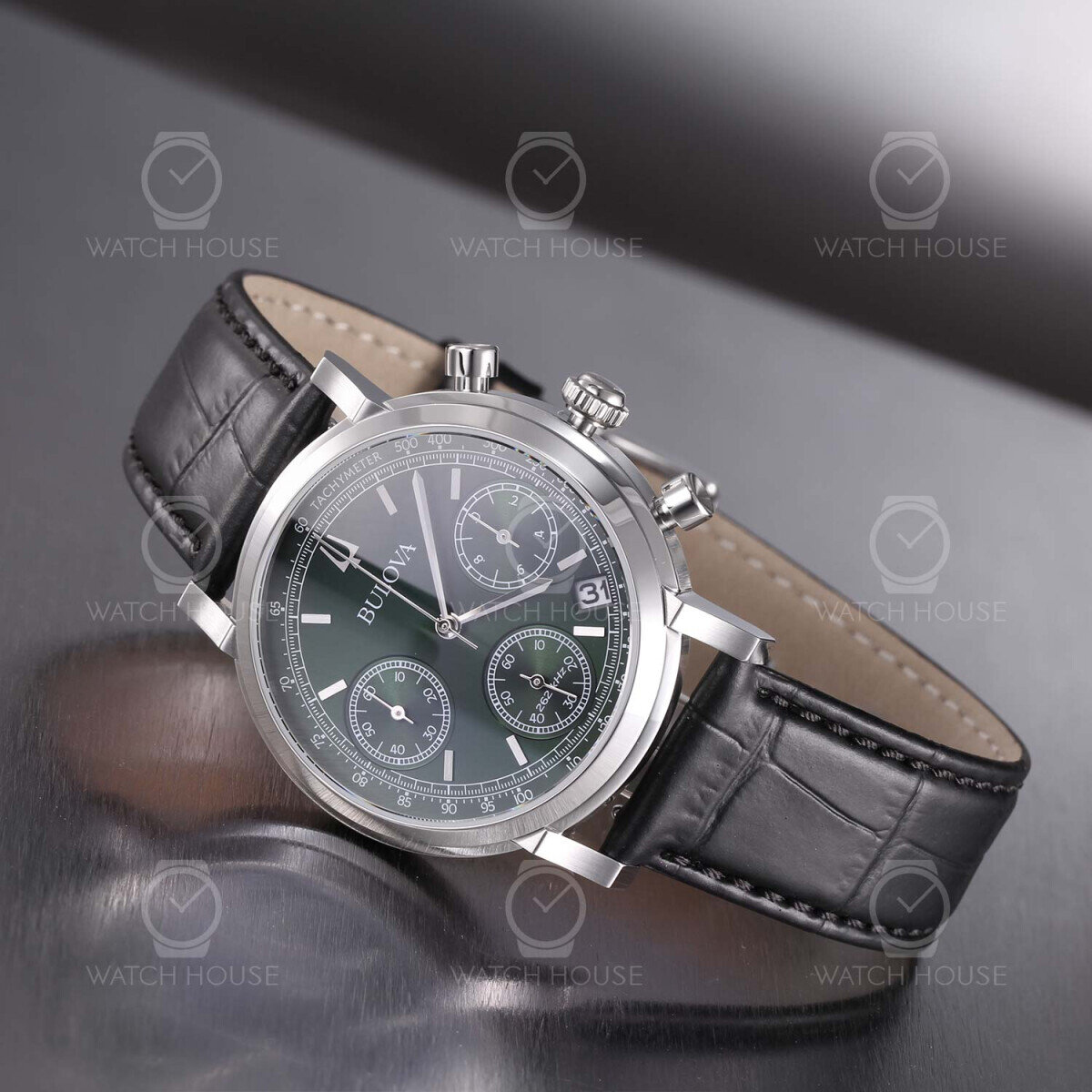 Bulova 96B457 Classic Collection Chronograph Black