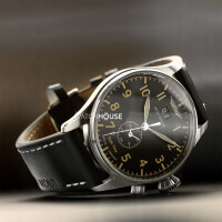 Iron Annie Flight Control 5140-2 Dual Time Mens Wristwatch