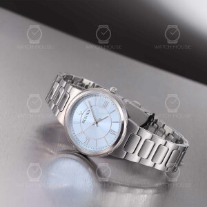 Bulova Classic Collection Damenuhr 96L336 Blau