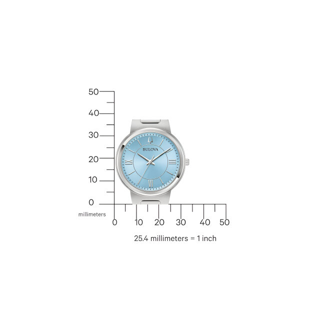 Bulova Classic Collection Ladies Watch 96L336 Blue