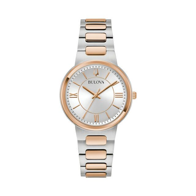 Bulova Classic Collection Ladies Watch 98L327 Bicolor-Silver