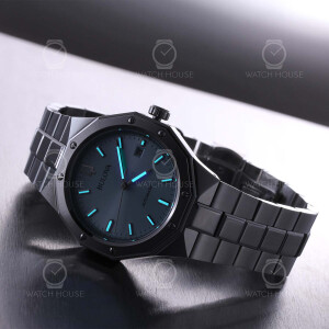 Bulova Classic Oktagon Automatikuhr 96B462 Hellblau