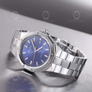 Bulova Classic Oktagon Automatikuhr 96B463 Blau