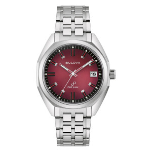Bulova Jet Air 262KHz Herren Klassiker 96B401 Rot