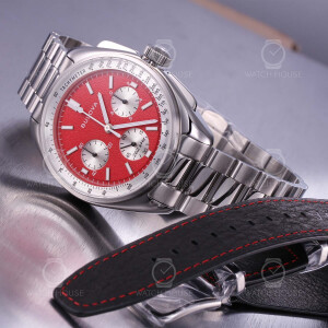 Bulova Lunar Pilot Chronograph 96K115 Rot