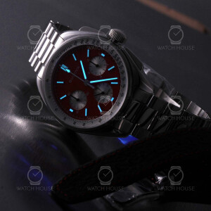 Bulova Lunar Pilot Chronograph 96K115 Rot