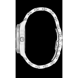 Bulova Marine Star 98P172 Damenuhr aus Stahl / Keramik und 5 Diamanten