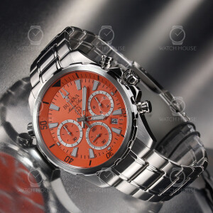 Bulova Marine Star Chrono 96B395 in Aerospace-Orange