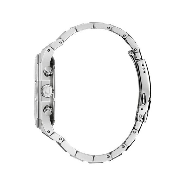 Bulova Misc Klassic Chronograph 96B408 Stahl-Weiß