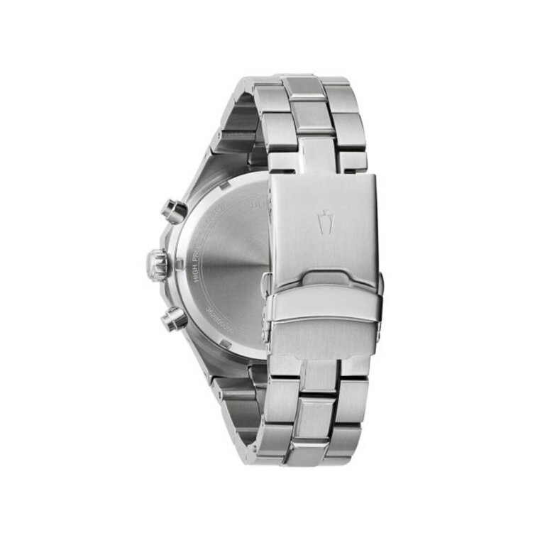 Bulova Misc Klassic Chronograph 96B408 Stahl-Weiß