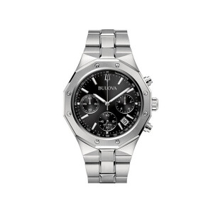 Bulova Misc Klassic Chronograph 96B410 Stahl-Schwarz