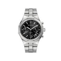 Bulova Misc Klassic Chronograph 96B410 Stahl-Schwarz