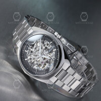 Bulova Old Classic Skelettierte Automatik Herrenuhr 96A293 Schwarz
