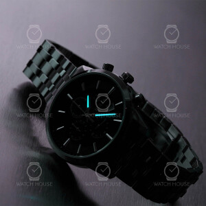 Bulova Sutton Klassische Herrenuhr 96B412 Stahl-Schwarz