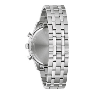 Bulova Sutton Klassische Herrenuhr 96B412 Stahl-Schwarz