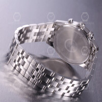 Bulova Sutton Klassische Herrenuhr 96B412 Stahl-Schwarz