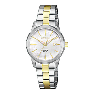 Citizen Basic Ladies Wristwatch EU6074-51D Quartz Twotone