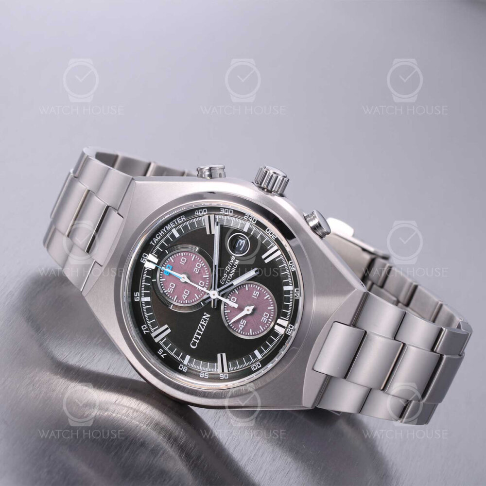 Citizen Brycen CA7090-87E Super Titanium Eco-Drive Chronograph