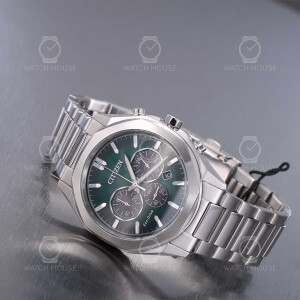 Citizen CA4590-81X Oktagon-Form Eco-Drive Chrono in...