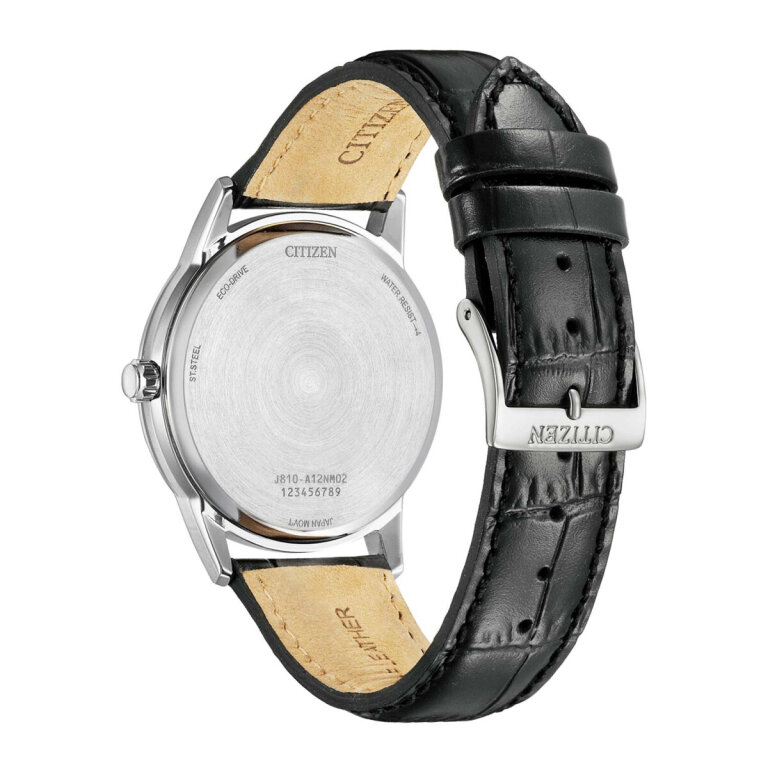 Citizen Classic flache Eco-Drive Herrenuhr AW1780-17L Blau