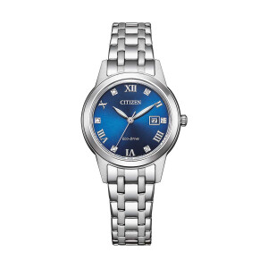 Citizen ladies watch Elegant FE1240-81L Eco Drive in blue