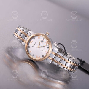 Citizen Elegant Eco Drive Womens Watch FE1246-85A Bicolor