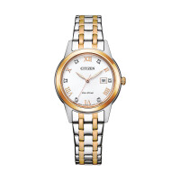 Citizen Elegant Eco Drive Womens Watch FE1246-85A Bicolor