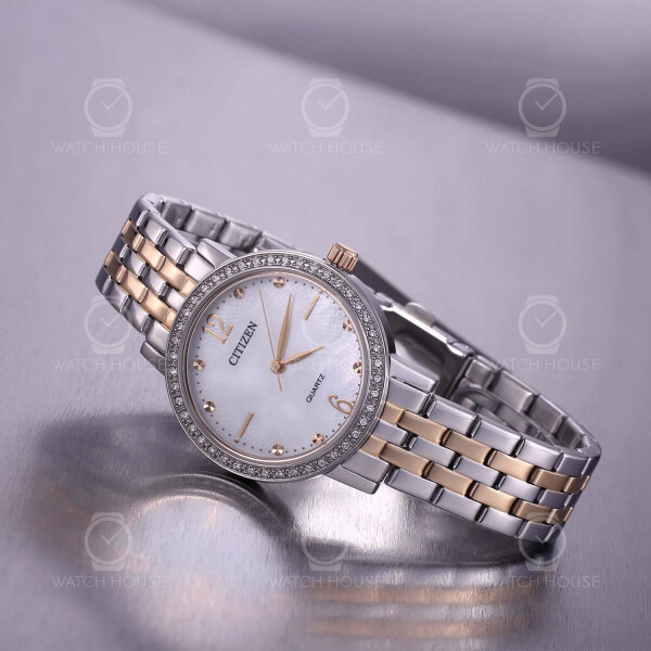 Citizen Elegant EL3106-59D - Filigrane Damenuhr in Bicolor