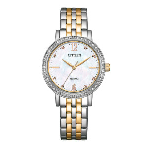 Citizen Elegant EL3106-59D - Filigrane Damenuhr in Bicolor