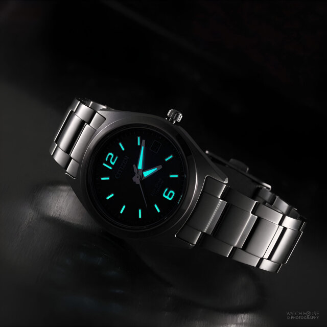 Citizen FE6151-82L Eco Drive blaue Super Titan Damenuhr