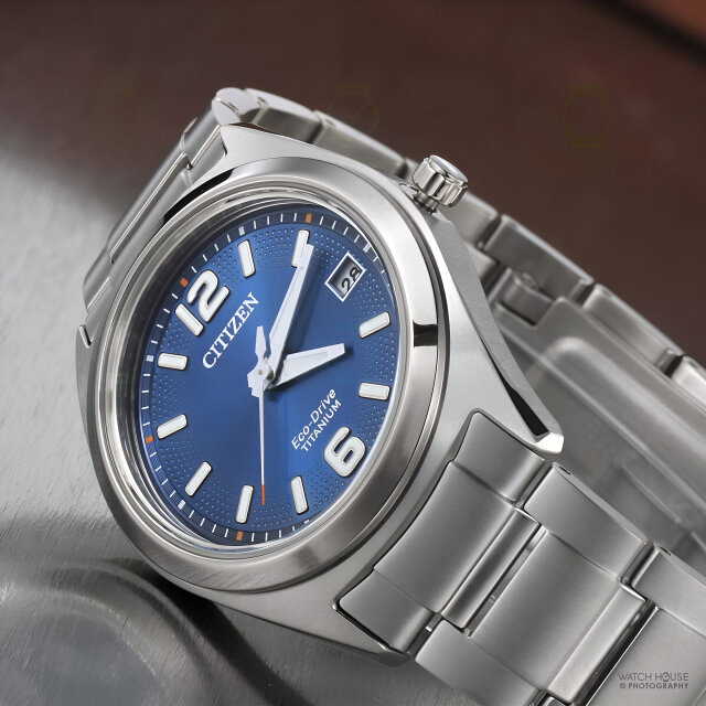 Citizen FE6151-82L Eco Drive blaue Super Titan Damenuhr